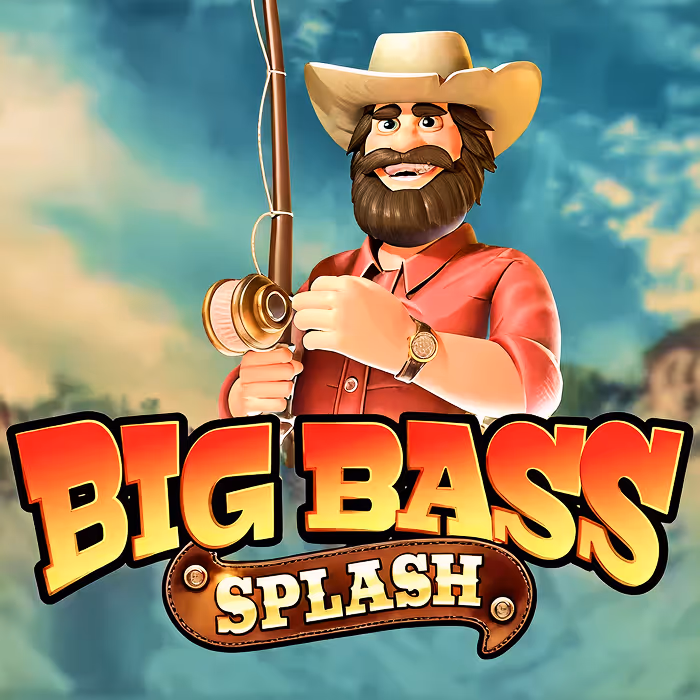 Big Bass Splash fishing slot with money symbol collection feature